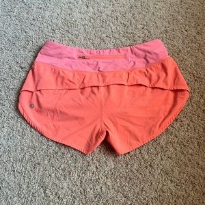 Lululemon Speed Up Shorts 2.5” Size 4